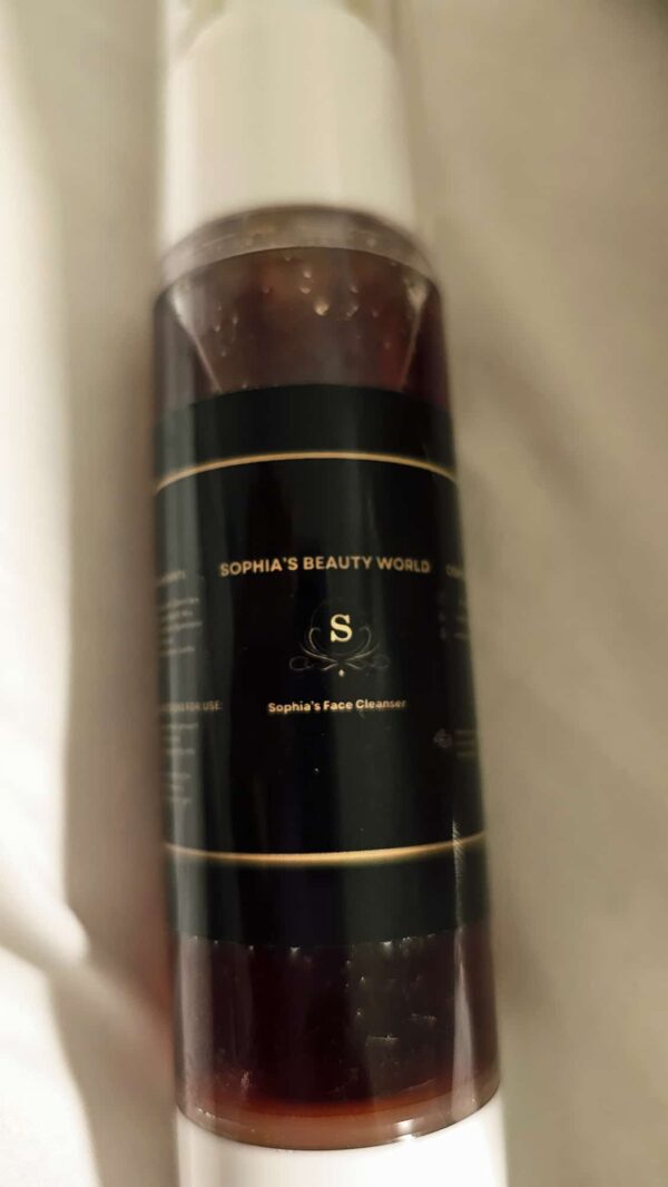 Sophias face cleanser