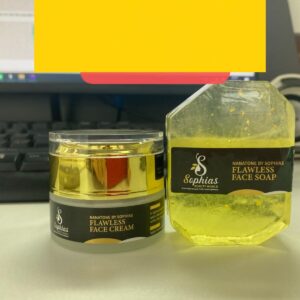 Nanatone flawless face soap and cream