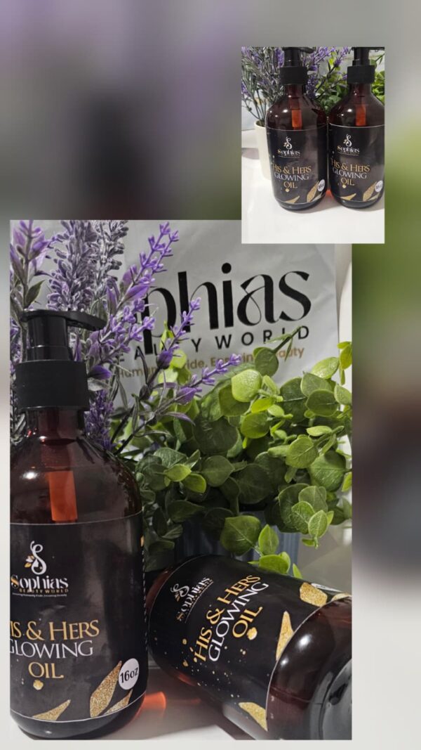 Brightening & Moisturizing Herbal Body Oil.